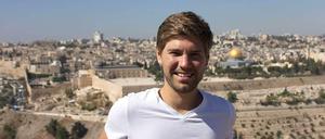 Max Modl. Am Ende der Reise war noch Zeit für einen Kurzbesuch in Jerusalem.