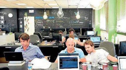 Platz für Ideen. Auch in der örtlichen Bibliothek von Tel Aviv wurde Raum für Start-ups geschaffen.