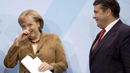 An diesem Montag finden wieder Sondierungsgespräche zwischen Union und SPD statt.
