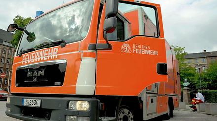 Im Einsatz. Bei Rettungsfahrten bleibt die Berliner Feuerwehr oft hinter ihrem selbst gesetzten Ziel zurück, einen Einsatzort in der City spätestens nach acht Minuten zu erreichen.
