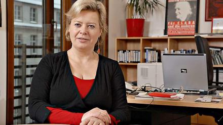 Die Linken-Abgeordnete und ehemalige Linken-Chefin Gesine Lötzsch.