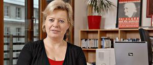 Die Linken-Abgeordnete und ehemalige Linken-Chefin Gesine Lötzsch.