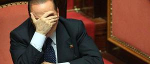 Silvio Berlusconi war vor zwei Monaten bereits definitiv wegen Steuerhinterziehung verurteilt worden.