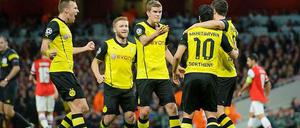 Frühe Führung: Henrich Mchitarjan erzielte das 1:0 für den BVB.