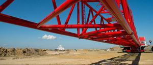 Umstritten. Die Brandenburger Tagebaue, hier ein Kran in Jänschwalde, werden von Umweltschützern kritisch gesehen.