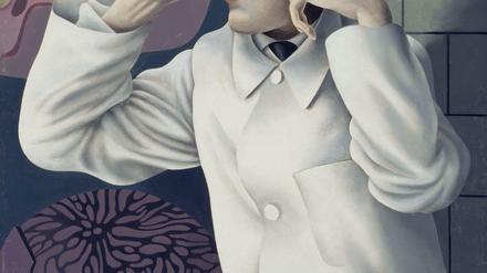Herbert Ploberger: Selbstbildnis (mit ophthalmologischen Lehrmodellen), 1928 – 1930. Städtische Galerie im Lenbachhaus, München. Er beteiligte sich 1929 bei Ausstellungen zur Neuen Sachlichkeit in Berlin und den Niederlanden. 