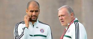 Ein Tiger mit Pep: Bayerns Trainergespann.
