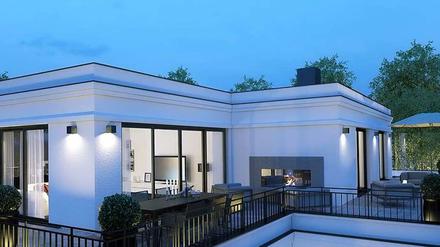 Luxuswohnungen wie in dieser Projektion für München werden gern gebaut und gut verkauft. In niedrigeren Segmenten sieht das anders aus.