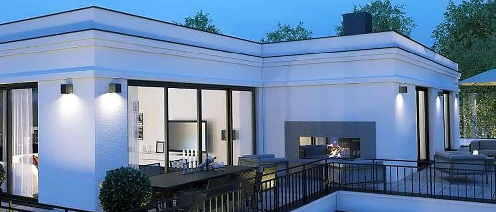 Luxuswohnungen wie in dieser Projektion für München werden gern gebaut und gut verkauft. In niedrigeren Segmenten sieht das anders aus.