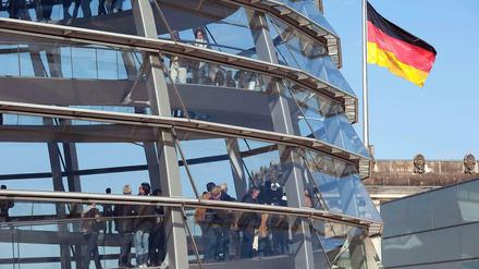 Der Reichstag in Berlin.