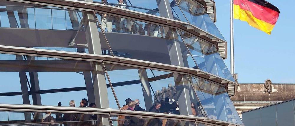 Der Reichstag in Berlin.