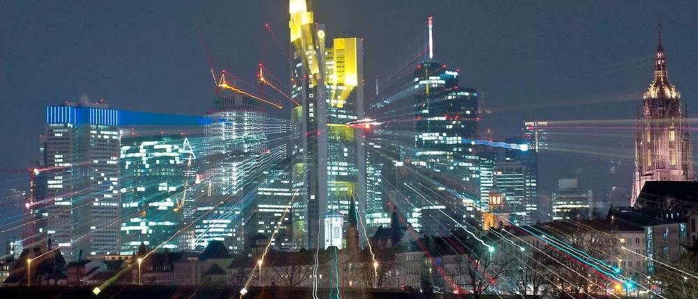 Durchleuchtet. Die Untersuchungen der EZB dürften am Finanzplatz Frankfurt in den kommenden Monaten für Unruhe sorgen.