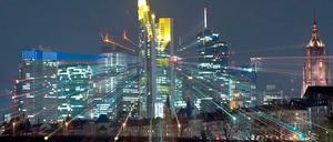 Durchleuchtet. Die Untersuchungen der EZB dürften am Finanzplatz Frankfurt in den kommenden Monaten für Unruhe sorgen. 