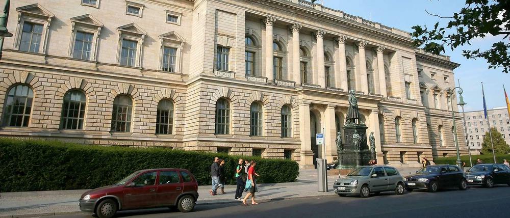Niederkirchnerstraße 5. Seit 1993 ist das hier der Sitz des Abgeordnetenhauses.