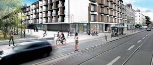 Heiß begehrt. Auf dem 2200 Quadratmeter großen Grundstück in Berlin-Oberschöneweide errichtet die i-Live Holding GmbH ein neues Wohnheim mit 150 Apartments.