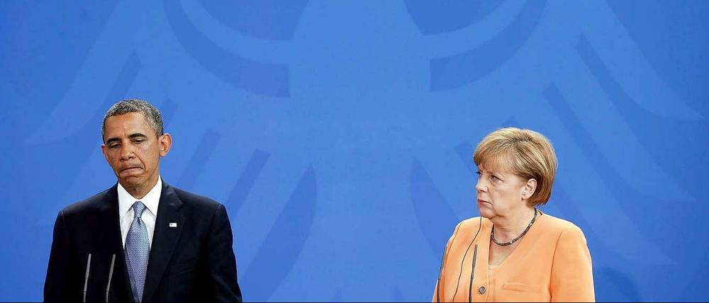 Das deutsch-amerikanische Verhältnis ist angespannt, seit bekannt wurde, dass die NSA das Handy der Kanzlerin abhörte.
