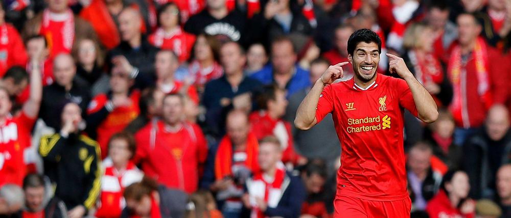 Die roten Massen. Liverpool ist wieder oben.