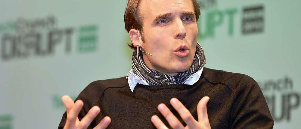 Seltener Auftritt: Mark Samwer bei der TechCrunch Disrupt in Berlin.