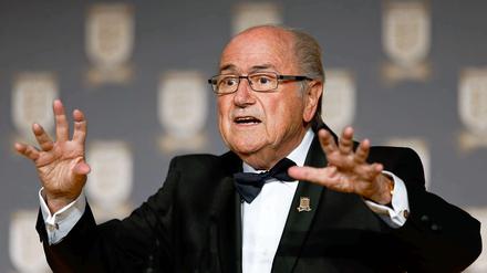 So tanzt Ronaldo - glaubt zumindest Sepp Blatter.