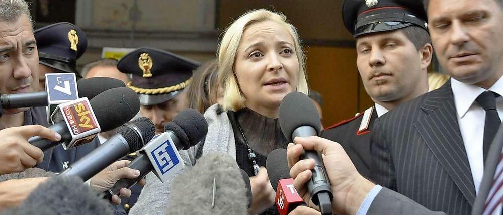 Die moldawische Tänzerin soll im Moment des Unglücks bei Kapitän Schettino gewesen sein.
