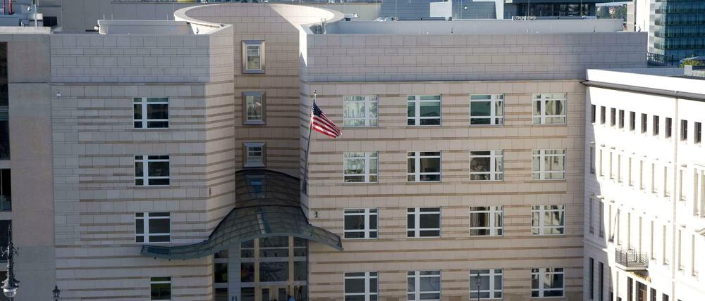 Auf die US-Botschaft sehen die "Spiegel"-Redakteure, wenn sie im Hauptstadtbüro aus dem Fenster schauen.