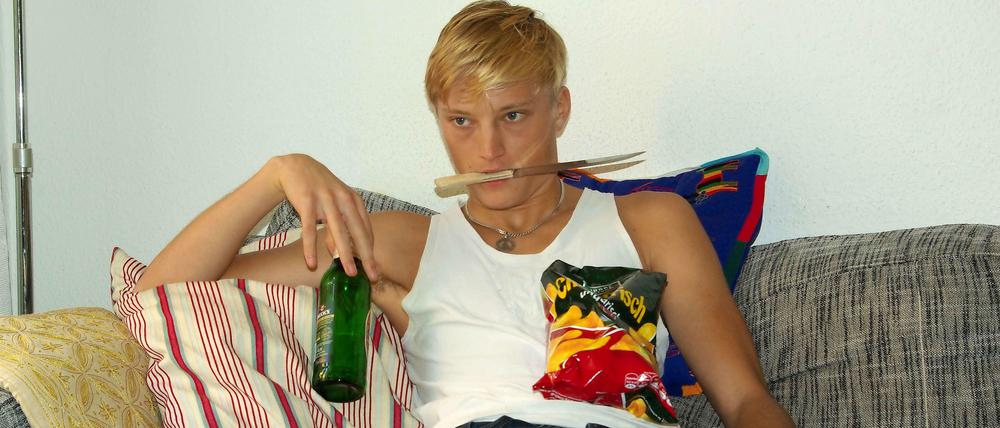 Max testet seine Killerreflexe.