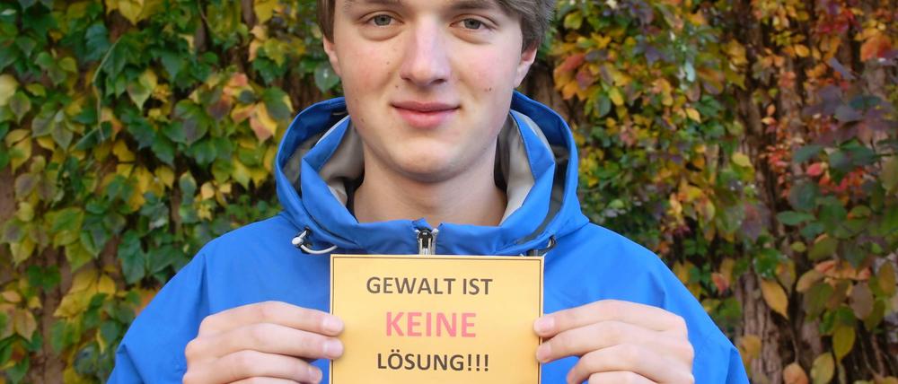 Henrik weiß, wie er sich die Welt vorstellt.