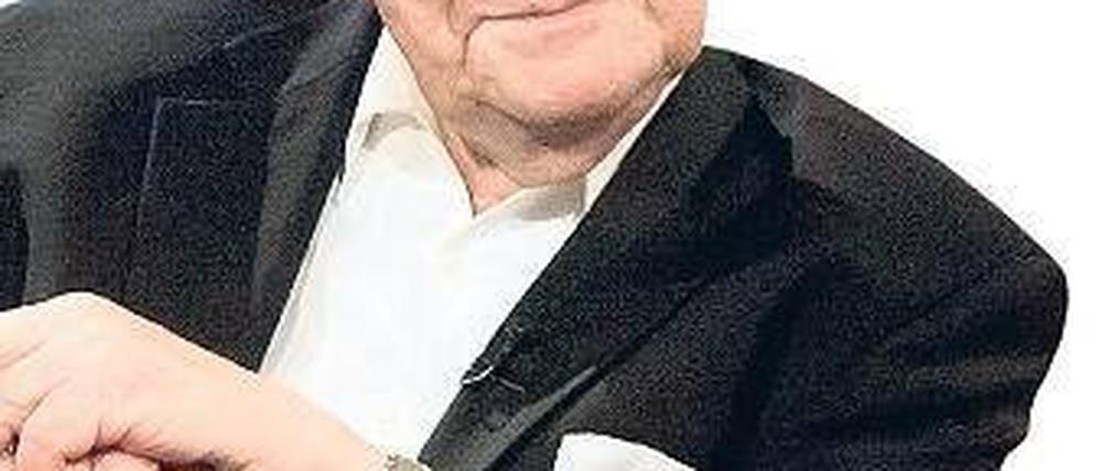 Altbundeskanzler Helmut Schmidt