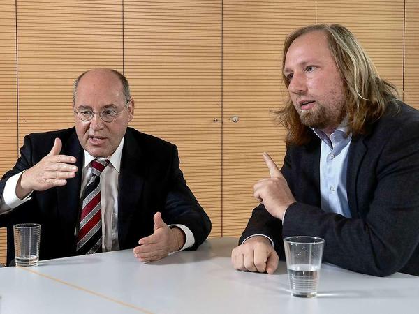 Gregor Gysi und Anton Hofreiter
