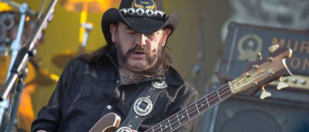 Lebt seit März mit einem Herzschrittmacher: Lemmy Kilmister.