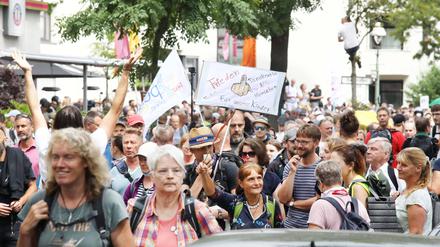 Es sind viele Autokorsos und Demos im Regierungsviertel angemeldet. Einige hat die Polizei bereits verboten.