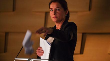 Eine Art Watergate ist kein Thema in der dänischen Serie "Borgen - Gefährliche Seilschaften", die auf Arte läuft. Sidse Babett Knudsen spielt Birgitte Nyborg, die erste dänische Ministerpräsidentin.