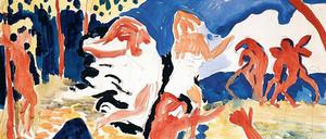 André Derain malte 1905 „Das Goldene Zeitalter“