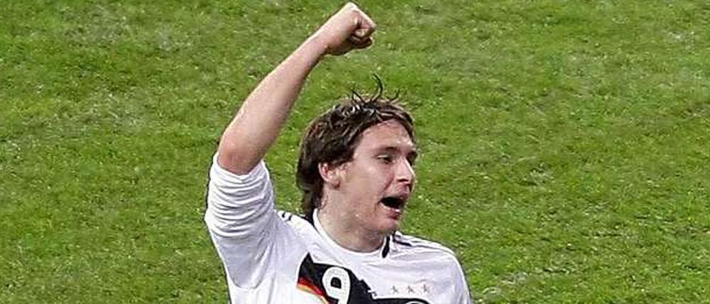Kein Blinder. Patrick Helmes spielte 13 Mal für die Nationalelf. 