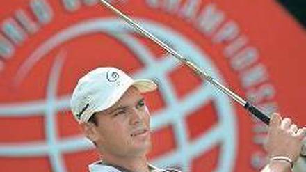 Wo ist das Vögelchen? Kaymer gelangen in der dritten Runde zehn Birdies. Foto: AFP