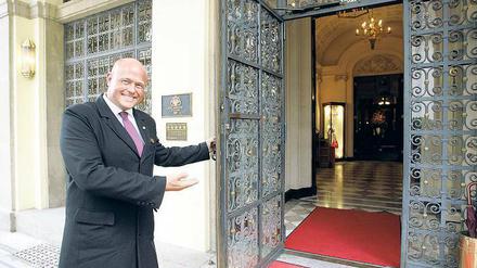 Hereinspaziert. Auch das Schlosshotel in Grunewald öffnet Anfang Januar wieder für Berliner.