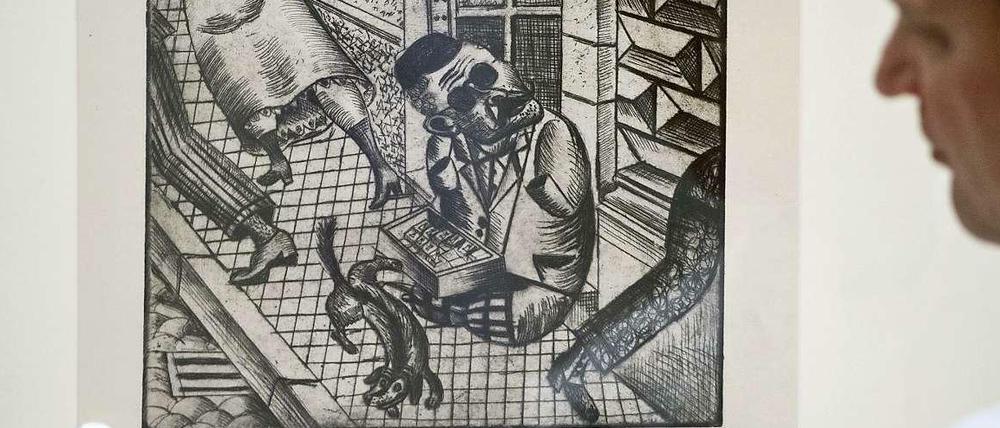 Ein Otto Dix in der Ausstellung "Entartete Kunst" in Frankfurt/Oder: "Heillose Hinterlassenschaften der Nazis"