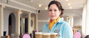 Wie sich die Zeiten ändern. Latte Macchiato statt Hagebuttentee in der Herberge.