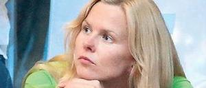 Am Beckenrand. Britta Steffen schwimmt nicht mehr, sondern schaut zu – wie hier bei der WM im August in Barcelona. 