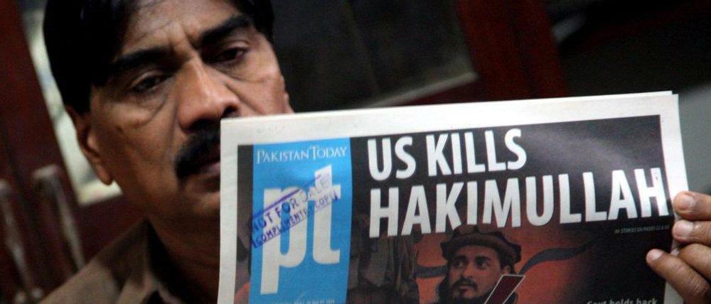 Die pakistanische Regierung sieht in dem Drohnenangriff eine Attacke auf den Friedensprozess.