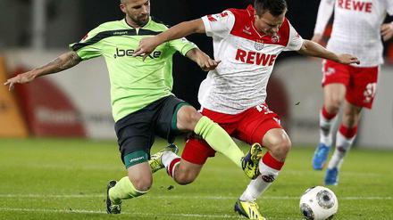 Der Kölner Slawomir Peszko (r.) und der Berliner Benjamin Köhler.