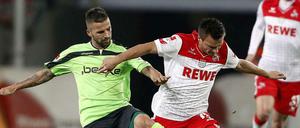 Der Kölner Slawomir Peszko (r.) und der Berliner Benjamin Köhler.