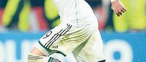 Die klassische Lösung. Bayerns zentraler Angreifer Mario Mandzukic. Foto: dpa