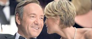 Kevin Spacey als Francis J. Underwood und Robin Wright als seine Ehefrau.