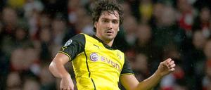 Wird gegen Arsenal wohl fehlen. Mats Hummels.