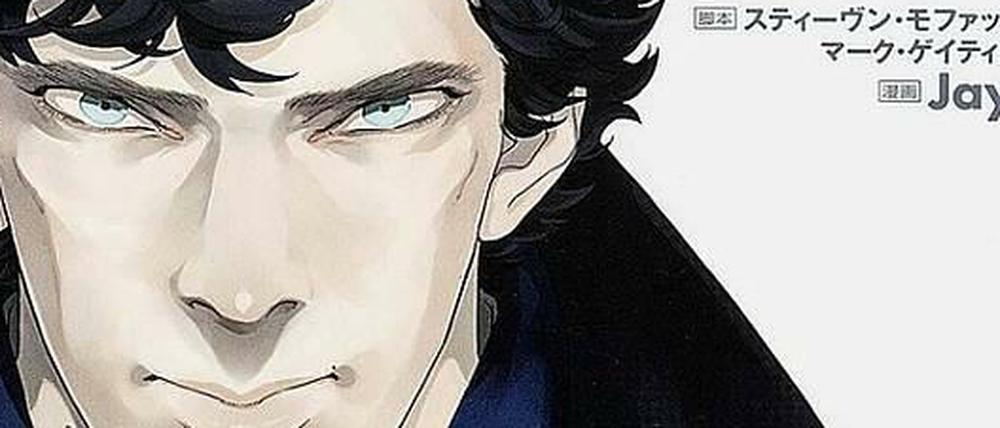 Ein neuer Sherlock: Der Manga zur BBC-Erfolgsserie huldigt Benedict Cumberbatchs Mienenspiel.