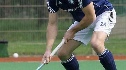 Auf Weltreise. Richard Petherick kommt aus Neuseeland und spielt in Berlin beim TC Blau-Weiss.