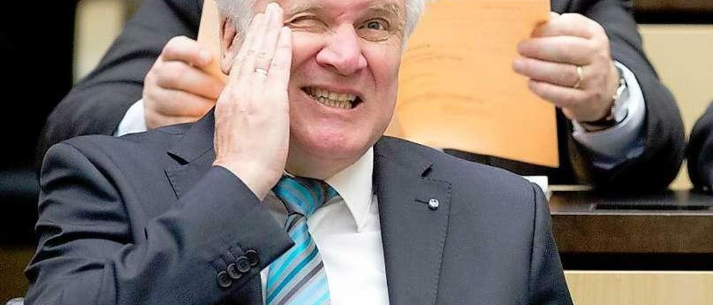 Horst Seehofer im Bundesrat.