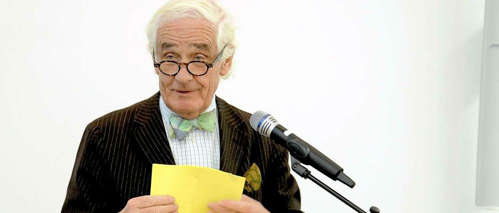 Der Anwalt und Kunstförderer Peter Raue