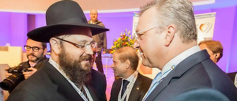 Deutsch-israelische Zusammenkunft.